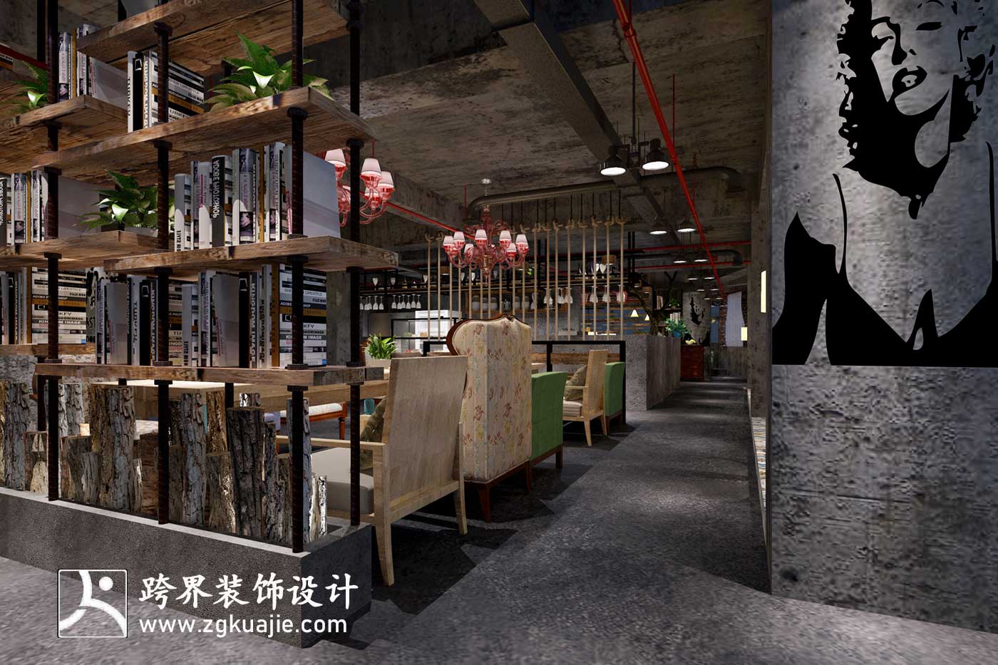 海南跨界装饰设计安娜咖啡厅