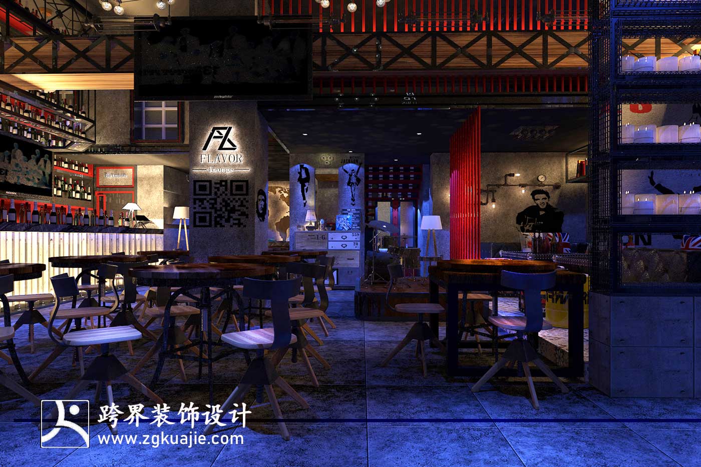 海南跨界装饰设计FLAVOR BAR酒吧