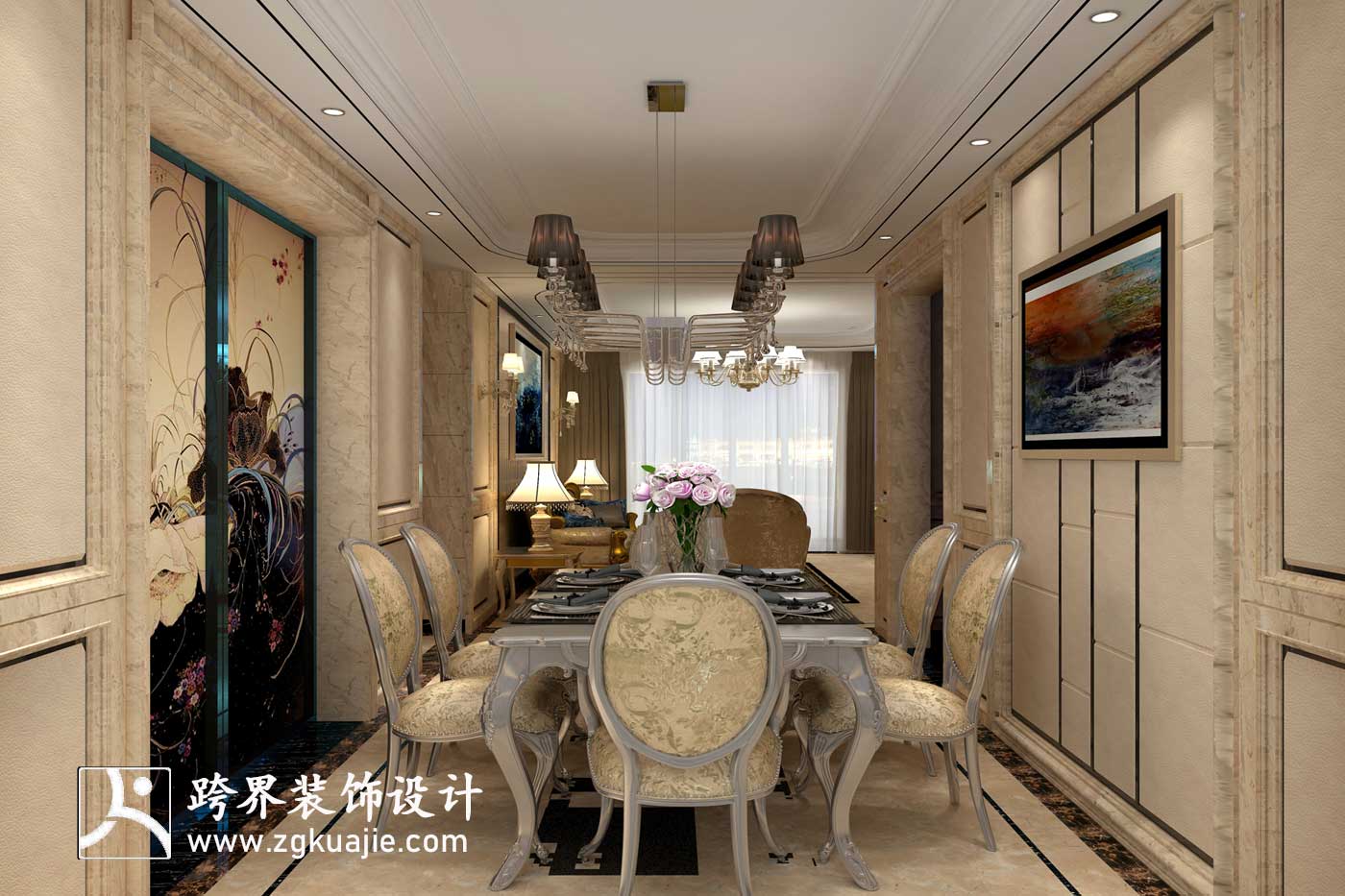 海南跨界装饰设计海航豪庭户型