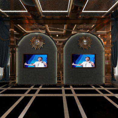 海南跨界装饰设计KTV包厢