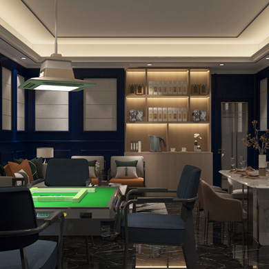 海南跨界装饰设计儋州市万福隆棋牌KTV