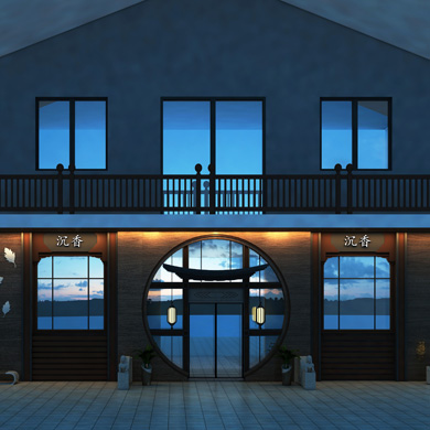 海南跨界装饰设计沉香展馆