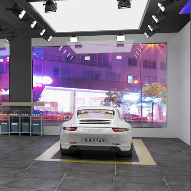 海南跨界装饰设计国海秀路酒街洗车场