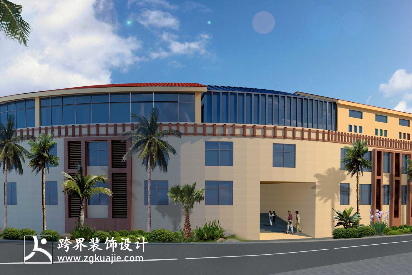 海南跨界装饰设计三亚海航城幼儿园